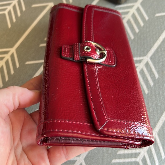 Coach Red Wallet - Picture 7 of 16